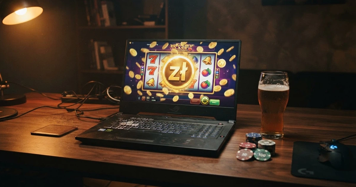 Strona główna kasyna kryptowalutowego z logo Bitcoin Cash i polem wpłaty