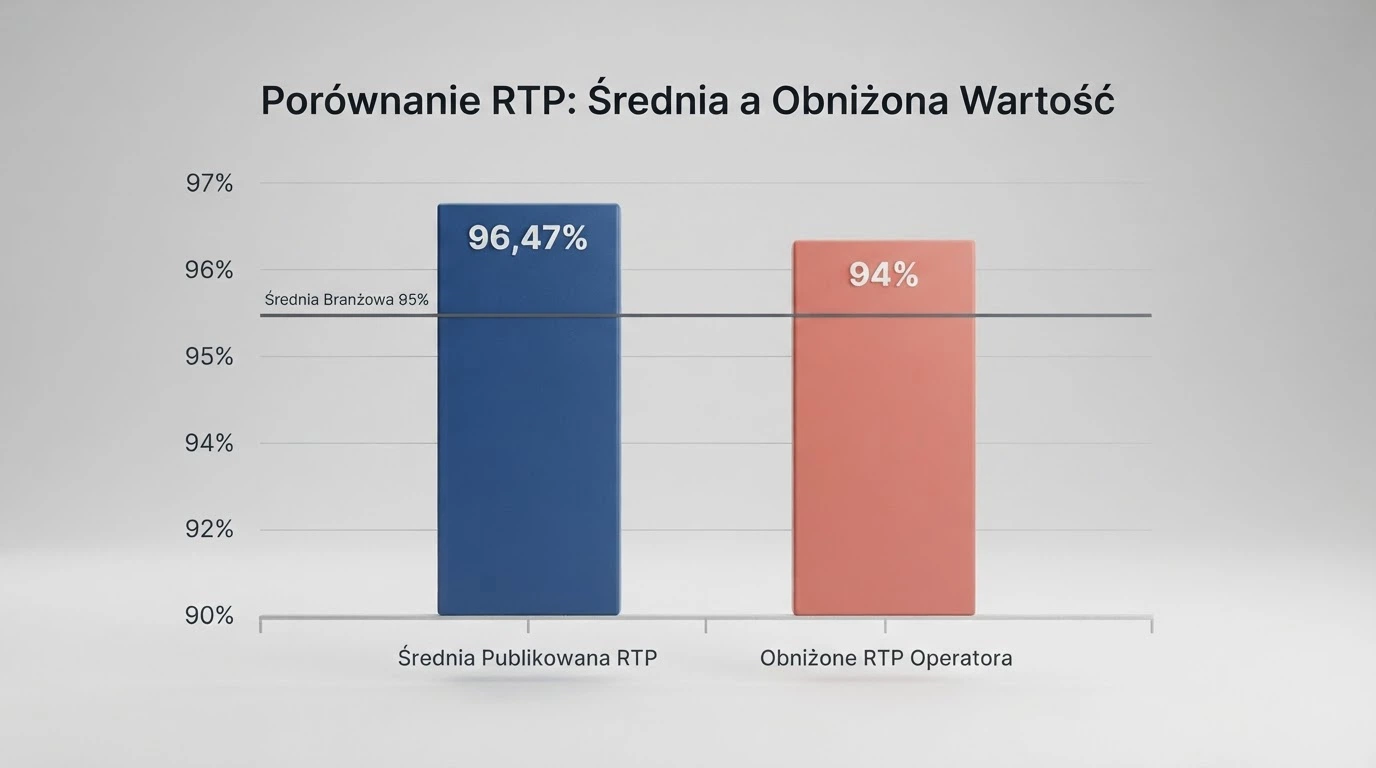 Układ slotów PP z widocznymi paskami RTP: Gates of Olympus, Sweet Bonanza, Big Bass Bonanza